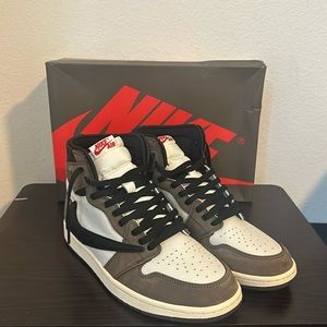 UA Travis Scott Jordan 1 Mocha